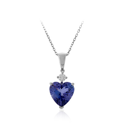 14K AAA Tanzanite Gold Necklace (CIRARI)