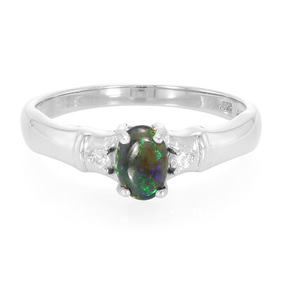 Mezezo Opal Silver Ring