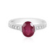 Madagascar Ruby Silver Ring