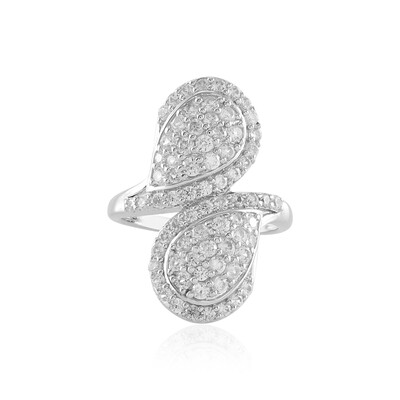 Zircon Silver Ring