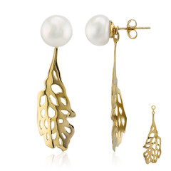 Freshwater pearl Silver Earrings (TPC)