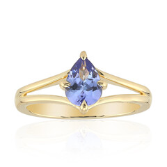 Unheated Tanzanite Silver Ring (Remy Rotenier)