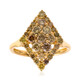 14K SI2 Fancy Diamond Gold Ring (CIRARI)