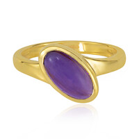 Zambian Amethyst Silver Ring