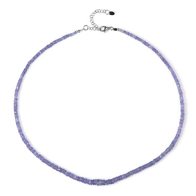 Tanzanite Silver Necklace