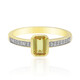 9K Ban Ka Cha Yellow Sapphire Gold Ring