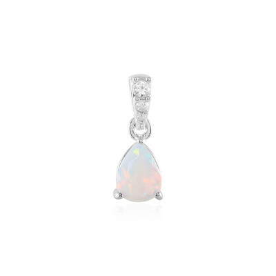 Welo Opal Silver Pendant