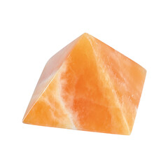 Figure with Orange calcite