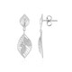 Zircon Silver Earrings