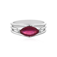 Madagascar Ruby Silver Ring