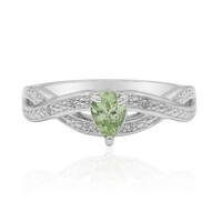 Tsavorite Silver Ring