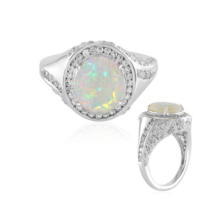 Welo Opal Silver Ring (de Melo)