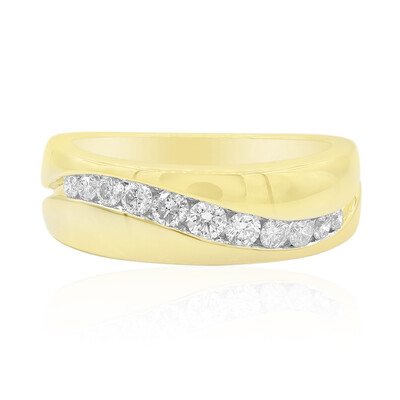 9K SI1 (G) Diamond Gold Ring (Annette)