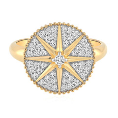 14K SI1 (G) Diamond Gold Ring