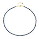 Blue Sapphire Silver Necklace