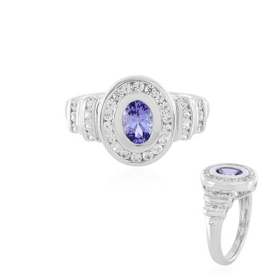 Tanzanite Silver Ring