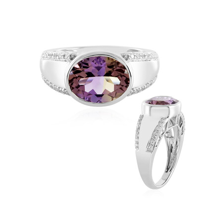 Ametrine Silver Ring