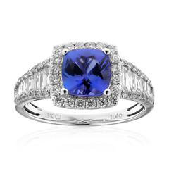 18K AAA Tanzanite Gold Ring (CIRARI)