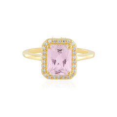 Brazilian Kunzite Silver Ring