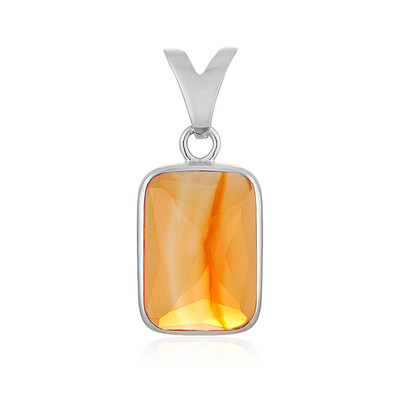 Carnelian Silver Pendant