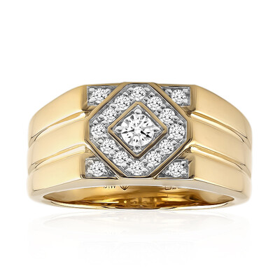 9K SI1 (G) Diamond Gold Ring (Annette)