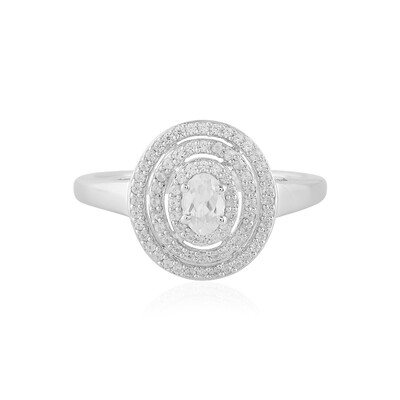 Zircon Silver Ring