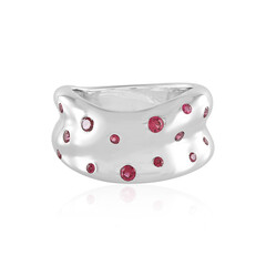 Noble Red Spinel Silver Ring (de Melo)