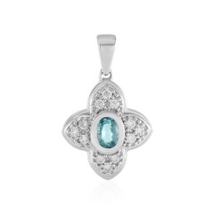 Ratanakiri Zircon Silver Pendant