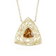 9K Madeira Citrine Gold Necklace (Ornaments by de Melo)