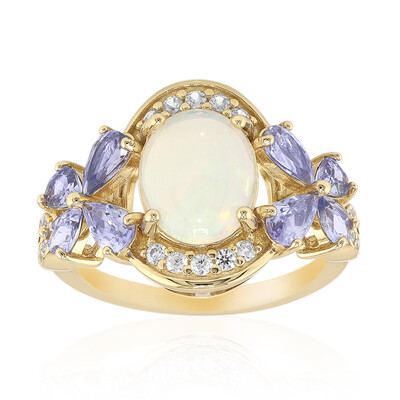 Welo Opal Silver Ring