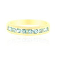 9K Nigerian Paraiba Tourmaline Gold Ring