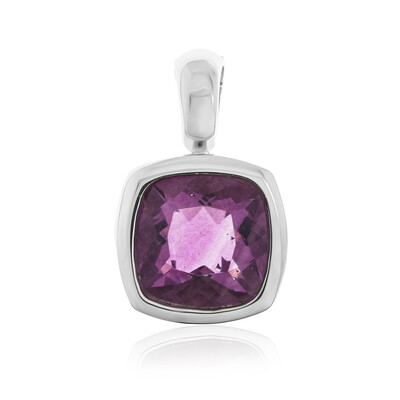 Pink Flouorite Silver Pendant (CUSTODANA)