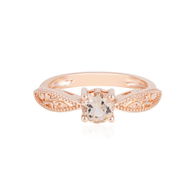 Madagascan Morganite Silver Ring