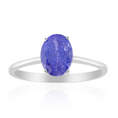 Tanzanite Silver Ring