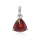 Mozambique Garnet Silver Pendant