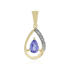 9K Tanzanite Gold Pendant