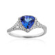 14K AAA Tanzanite Gold Ring (CIRARI)