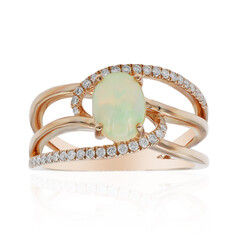 10K AAA Welo Opal Gold Ring