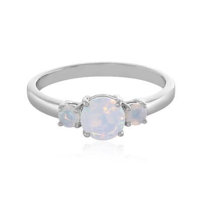 Welo Opal Silver Ring