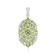 Peridot Silver Pendant