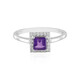 Amethyst Silver Ring