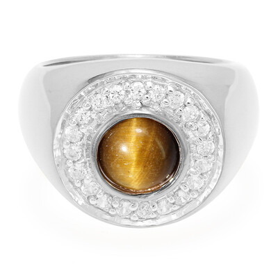 Tiger´s Eye Silver Ring