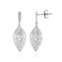 9K I2 (I) Diamond Gold Earrings (Ornaments by de Melo)