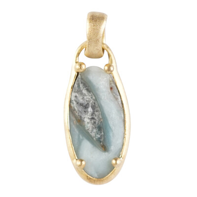 Pacific Chalcedony Silver Pendant