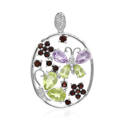 Peridot Silver Pendant