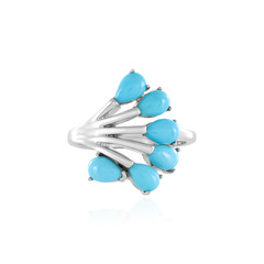 Sleeping Beauty Turquoise Silver Ring (Faszination Türkis)