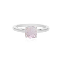 Rose de France Amethyst Silver Ring