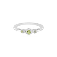 Peridot Silver Ring