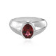 Pink Tourmaline Silver Ring