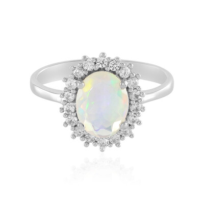 Welo Opal Silver Ring